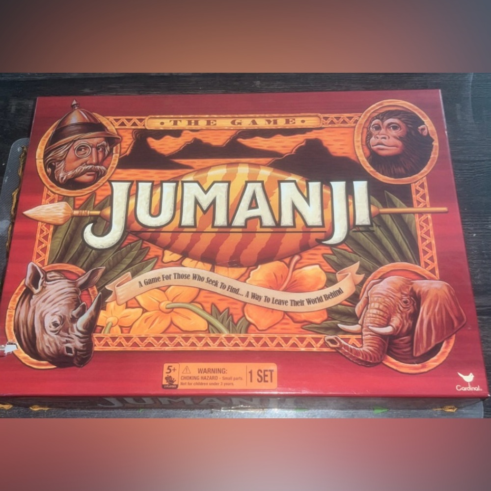 🎲 Jumanji Board Game – Gently Used